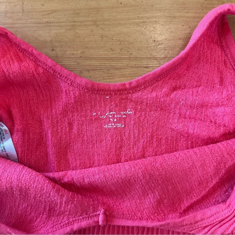 Out from under Drew seamless ribbed bra crop tank top - Picture 4 of 4